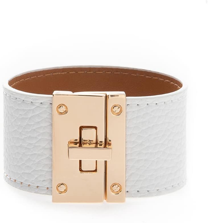 Rantanto Braid Leather Wrap Bracelet Trendy Stackable Crystal Cuff Boho Gold Heart Bracelet Jewelry Gift For Women - Image 1